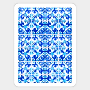 Azulejo #2 — Portuguese tilework Sticker